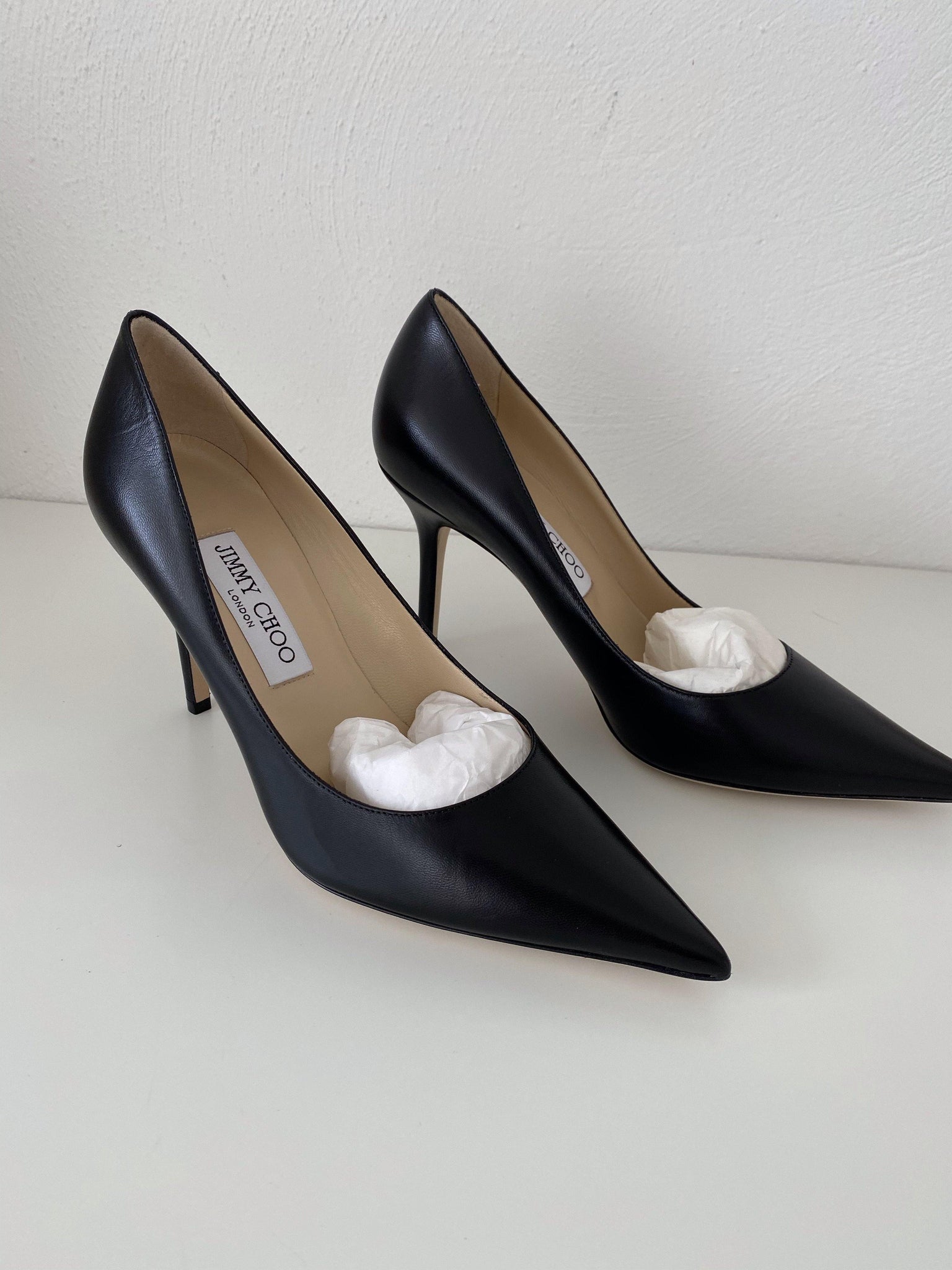 Jimmy choo discount agnes leather pumps